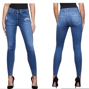 NWT Good American Good Legs High Waist Skinny Jeans, Size 25